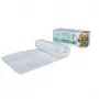 BioBag Bolsas congelación compostables para alimentos 6L, 20 bolsas perforadas por rollo, 24 x 50 cm, 18 micras, transparente