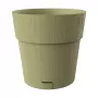 STEFANPLAST Maceta con plato Ethica Ø40x39cm Verde