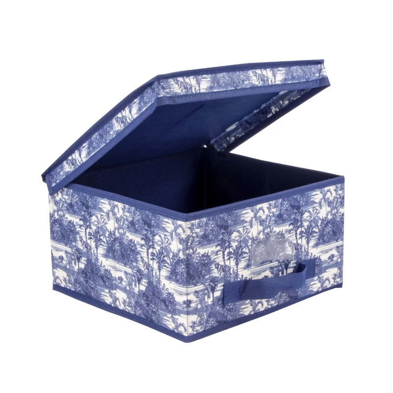 ORDINETT Caja S 30x30x16cm Caja de almacenaje Kyoto