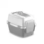 STEFANPLAST WivaCat Arenero cerrado para gatos 55x40x40 cm Blanco/Gris