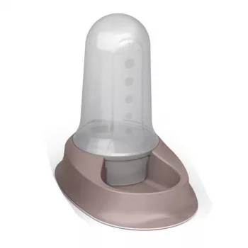 STEFANPLAST Comedero y bebedero Chic 3,5L gris claro