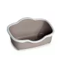 STEFANPLAST Arenero Tres Chic Open 56x38,5x26 cm blanco/gris claro