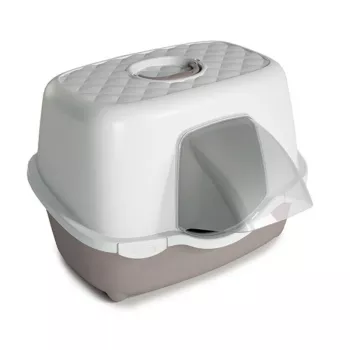 STEFANPLAST Arenero Tres Chic Outdoor 56x54,5x39cm blanco/gris claro