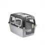 STEFANPLAST Transportín Gulliver 5 Plus para perros medianos y grandes, 81x61x60 cm, gris oscuro/gris claro