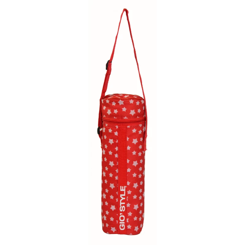 GIOSTYLE Bolsa térmica para botellas Sterne surtida rojo/verde/azul/rosa
