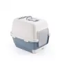 STEFANPLAST Arenero cerrado Cathy Clever & Smart 58x45x48cm blanco/azul
