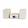 Pure Classic Minicadena estéreo Hi-Fi DAB+/FM, Bluetooth, CD, USB blanco/roble
