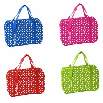 GIOSTYLE Bolsa térmica para almuerzo Stars 12 surtida rojo verde azul rosa