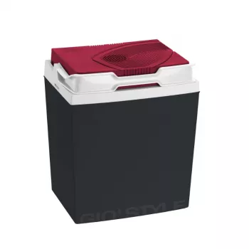 GIOSTYLE Brio 26 / 12V nevera eléctrica gris oscuro/rojo/azul