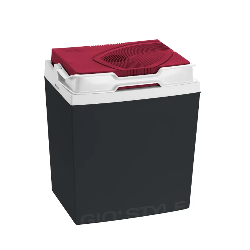 GIOSTYLE Brio 26 / 12V nevera eléctrica gris oscuro/rojo/azul