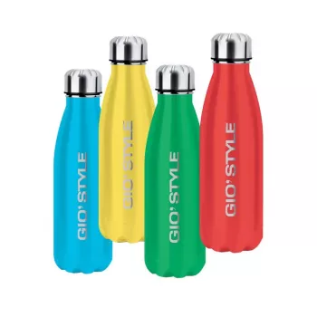 GIOSTYLE Thermos Energy botella isotérmica de vacío 1L rojo/azul claro/amarillo/verde