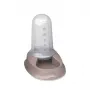 STEFANPLAST Chic comedero y bebedero automático para mascotas 2L, gris claro, 32 x 21 x 29 cm