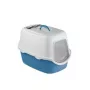 STEFANPLAST Cathy arenero cerrado para gatos con filtro 56x40x40 cm blanco/azul
