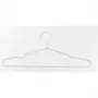 ORDINETT percha 3 uds. acero inoxidable/tela, 44,5 cm, surtido (negro/azul claro/blanco)