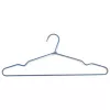 ORDINETT percha 3 uds. acero inoxidable/tela, 44,5 cm, surtido (negro/azul claro/blanco)