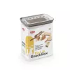 STEFANPLAST recipiente hermético rectangular para comida de mascotas 2,2L blanco/gris claro