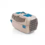 STEFANPLAST Gulliver 3 transportín para mascotas con puerta metálica 61x40x38 cm blanco travertino