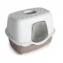 STEFANPLAST arenero para gatos Tres Chic Indoor con filtro, 56x39x39 cm, blanco/gris claro
