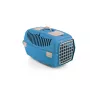 STEFANPLAST transportín Gulliver 2 con puerta de plástico 55x36x35cm azul