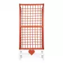 GIOSTYLE Tendedero Love blanco/naranja 180x56x96 cm