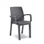 BICA Silla de jardín Verona sillón negro