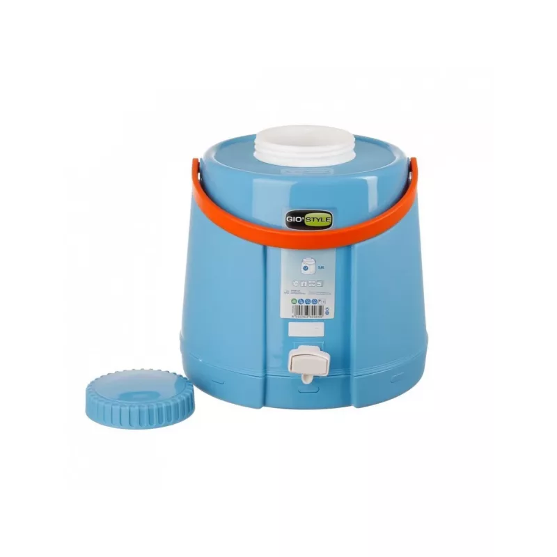 Giostyle Thermos 5,6L Fiesta 5 Azul-Naranja dispensador de bebidas isotérmico