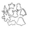 GUARDINI Set de moldes de pan de especias con 8 piezas en anillo metálico