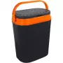 GioStyle Solaris 12 Nevera portátil, 12 L, Naranja/Negro
