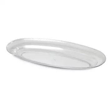 GUARDINI Bandejas de plástico transparente set de 2 Easy Bake 46x23 cm
