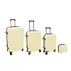 ORDINETT Set de maletas 4 piezas 98L + 60L + 43L + 15L Blanco