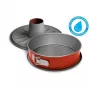 GUARDINI Molde desmontable para pastel Rossana Springform 26 cm molde antiadherente de acero al carbono