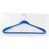 ORDINETT Perchas 2 uds. plástico Soft Touch 45 cm surtidas negro azul gris claro blanco