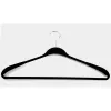 ORDINETT Perchas 2 uds. plástico Soft Touch 45 cm surtidas negro azul gris claro blanco