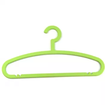 ORDINETT percha básica de plástico pack de 5 42,5 cm varios colores