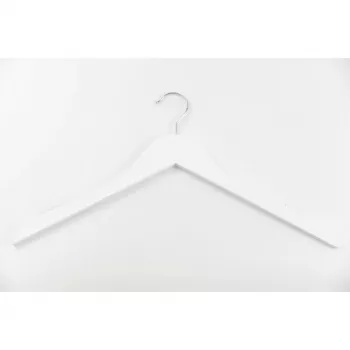 ORDINETT percha 3 uds. madera blanco 44,5 cm