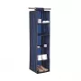ORDINETT organizador de 5 niveles 30x30x120cm azul