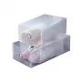 ORDINETT cajas de almacenaje 2 uds., 34 x 21 x 13 cm, transparente, Top Class