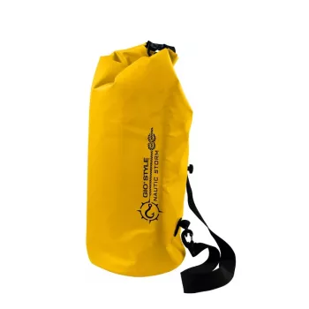 GIOSTYLE bolsa seca térmica impermeable Nautic Storm L 20L, Ø23x63cm, amarillo