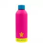 GIOSTYLE botella de bebida Fluo 0,5L surtido rosa/amarillo/verde/azul