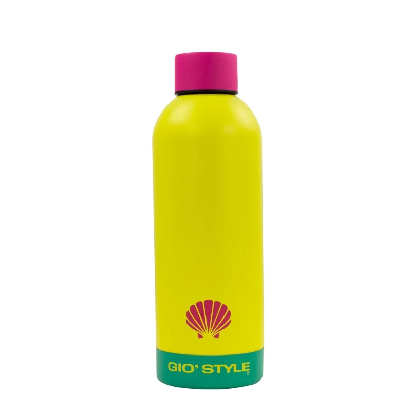 GIOSTYLE botella de bebida Fluo 0,5L surtido rosa/amarillo/verde/azul