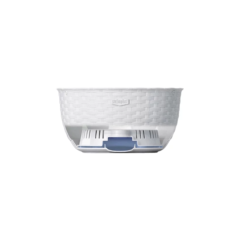 STEFANPLAST Maceta colgante Natural Ø30x14,5cm Marrón