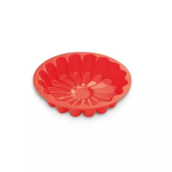 GUARDINI Juliette Molde de silicona para flores Ø 22 x 5 cm Rojo