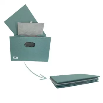 ORDINETT Caja S Caja de almacenamiento 29,5x22,5x16,5 cm Menta Polipropileno 11 L