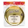 GUARDINI Easy Bake Bandejas de plástico dorado, pack de 2 Ø28cm