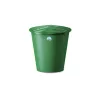 STEFANPLAST Depósito de agua de lluvia 210L con tapa y grifo Ø76,5x84cm Verde