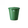 STEFANPLAST Depósito de agua de lluvia 210L con tapa y grifo Ø76,5x84cm Verde