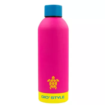 GIOSTYLE Botella de bebida Fluo 0,75L surtido Rosa/Amarillo/Verde/Azul