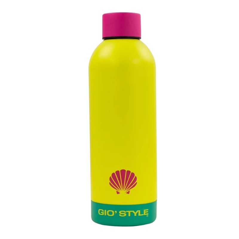 GIOSTYLE Botella de bebida Fluo 0,75L surtido Rosa/Amarillo/Verde/Azul