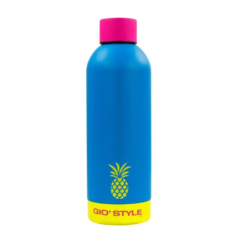 GIOSTYLE Botella de bebida Fluo 0,75L surtido Rosa/Amarillo/Verde/Azul