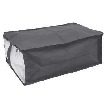 ORDINETT Bolsa de almacenamiento para techo 40x60x26 cm Gris - Bolsa de almacenamiento suave de tela no tejida con cremallera y asas, 62,4 L